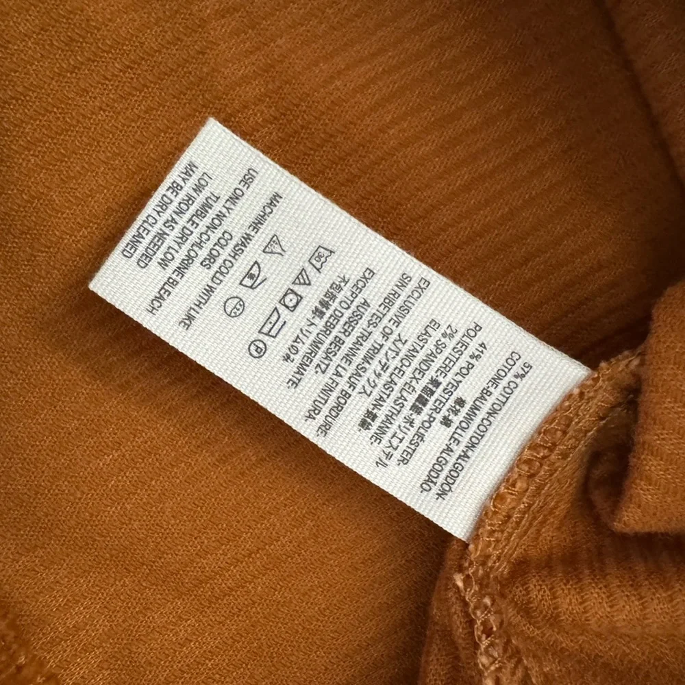 Free People Rolling Thunder Brown Corduroy Cinnamon Jumper Dress - Picture 6 of 7